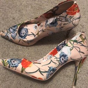 Floral heels